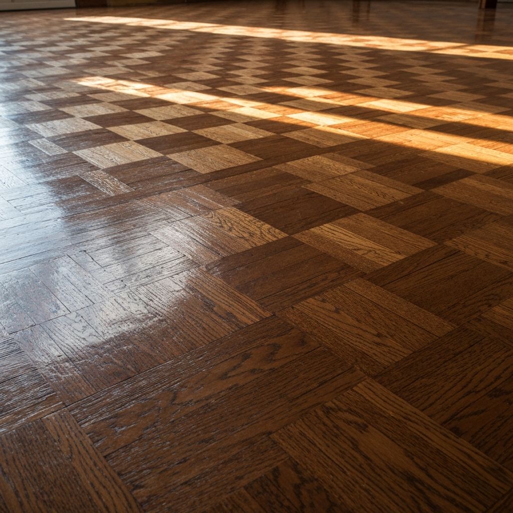 გალაქული პარკეტის იატაკი